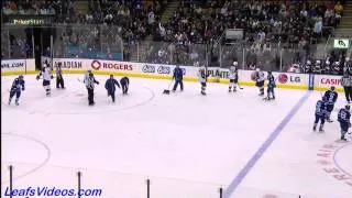 LEAFS FANS THROW WAFFLES AT LEAFS GAME