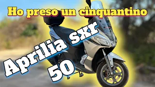 Aprilia SXR 50  Ho preso un cinquantino #aprilia #sxr50