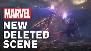 Captain Marvel Defeated Thanos - Avenger Endgame NEW Deleted Scene