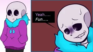 Sans ready for a night out?【 Undertale Comic Dub 】