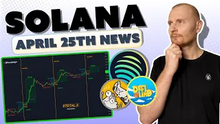 Solana Update 25th April 2024: $SOL, Airdrops, Market Update