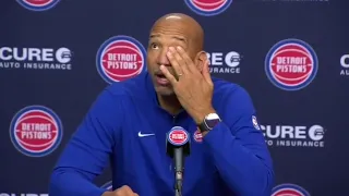 Monty Williams says he almost cried in locker room after Pistons snap 28 game losing streak