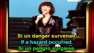 Mireille Mathieu Une Femme amoureuse French & English Lyrics Paroles