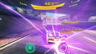 Asphalt 8, Showdown Cup Azure Coast Reverse, Chevrolet Corvette ZR1 Top - 1