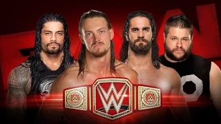 WWE Raw 08/29/16 Fatal 4 Way match Universal championship