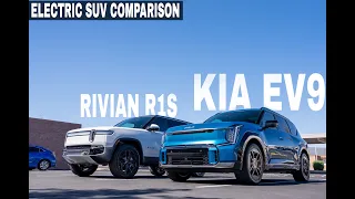 Comparing KIA EV9 and Rivian R1S: Which Electric Car is Best?