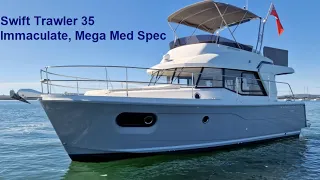 Full Boat Tour - 2019 Beneteau Swift Trawler 35  - £359,950