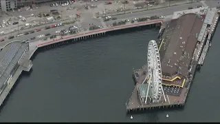 Removal of deteriorating Pier 58 on Seattle's waterfront complete