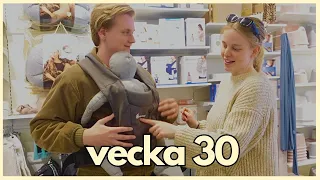 gravid vecka 30!!!! | åker till babyworld