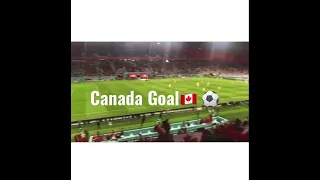 Alphonso Davies Scores Canada first ever World Cup Goal 🇨🇦⚽️❤️