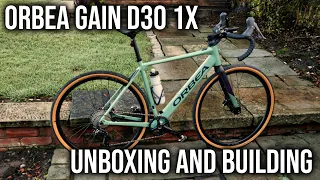 Unboxing and building the Orbea Gain D30 1X