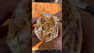 Chorizo breakfast burritos