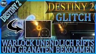 DESTINY 2 - WARLOCK UNENDLICH RIFTS & GRANATEN (GLITCH) [german/deutsch/HD]