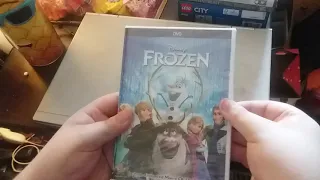 Frozen DVD Unboxing