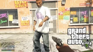 Grand Theft Auto V [PC] First Person Mode as Franklin {Free Roam} [1440p]