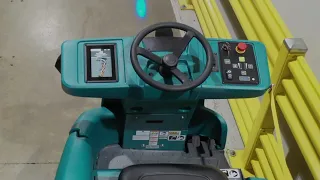 T16AMR Ride-On Robotic Scrubber Demonstration