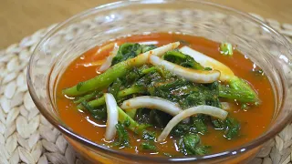 Yeolmu Mulkimchi (Young Radish Water Kimchi)