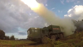 Пуски из берегового ракетного комплекса (БРК) "Бал"/Launches from the "Bal" Coastal Missile System