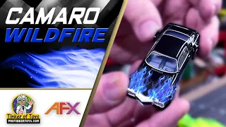Camaro 1973 Wildfire Blk/Blu  | 22046 | AFX/Racemasters