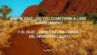 Men at Work - Down Under (Letra-Traducción)