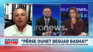 Moderatorja: Kështu do jetë PD? Si këta të dy në studio? Qafoku: Është për të ardhur keq...