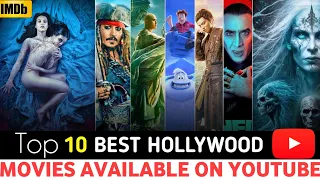 Top : 10 Best Adventure Hollywood Movies Available On YouTube in Hindi| adventure movies in hindi