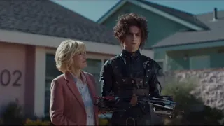 Edward Scissorhands - Cadillac Super Bowl Commercial - Edgar Scissorhands - Timothée Chalamet