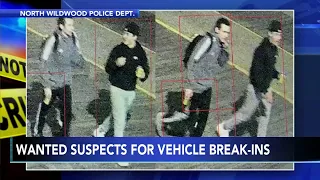 2 suspects wanted for allegedly stealing from unlocked cars along shoreline