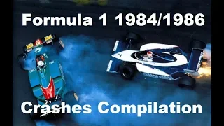 Formula 1 1984-1986 Crashes Compilation