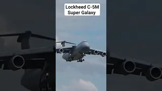Lockheed C-5M Super Galaxy USAF Rzeszów Jasionka landing #aviation #planespotting #jasionka #c5m