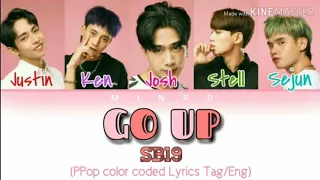 SB19 - "GO UP" (P-Pop Color Coded Lyrics Tag/Eng)