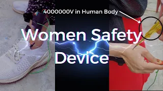 Women Safety Device | 400KV Electric Shock | Cheap & Effective | Static Electricity