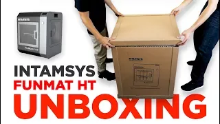 UNBOXING: Intamsys Funmat HT - PEEK & ULTEM™ 3D Printer - Buy from VisionMiner.com