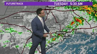 Heavy rain possible across the Houston area Tuesday