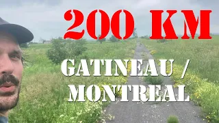 200 KM : Gatineau à Montréal en vélo en 1 journée!