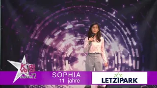 Sophia- Alessia Cara - How Far I'll Go- Kids Voice Tour 2018 - Letzipark,  Zürich