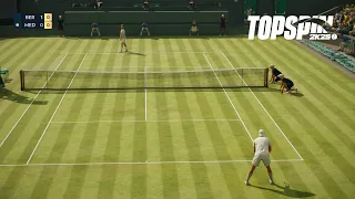 Top Spin 2K25 - Matteo Berrettini Vs Daniil Medvedev I Wimbledon I Legend Difficulty (PS5)