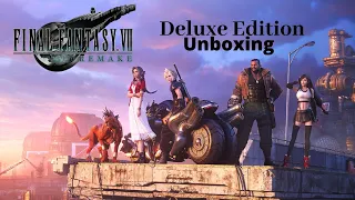 Final Fantasy 7 Remake Deluxe Edition Unboxing