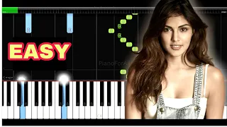 Pal Piano Cover & Tutorial | Rhea Chakraborty | Arijit Singh | Shreya Ghoshal | PianoForAll