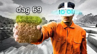 Ik Overleefde 100 Dagen In Real Life Minecraft!