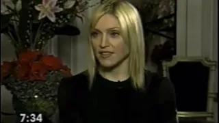 Madonna interview with Matt Lauer 2002