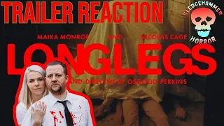 Longlegs Trailer Reaction | Sledgehammer Trailer Reactions