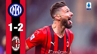 Il Derby lo vince Giroud | Inter-Milan 1-2 | Highlights Serie A