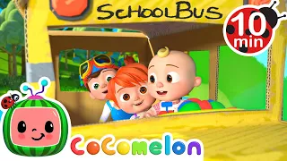 Wheels on the Bus - Play Version | CoComelon 🍉 | Nursery Rhymes