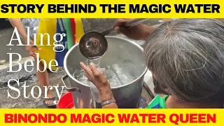 Story Behind the MAGIC WATER in Divisoria | Aling Bebe white gulaman vendor | Just Andy