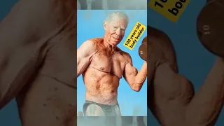 100 years old body builder 😱😱😱 #short #shorts #rockstar #tiktok #viral