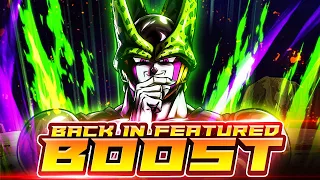 PERFECT JUST GOT PERFECTER! PERFECT CELL BACK IN FEATURED BOOST IS STRONG! | Dragon Ball Legends