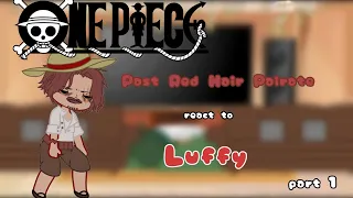 Past Red Hair Pirate react to Luffy|Part 1|Gacha Club Malaysia|No repost