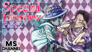 JOJO - Special Interview with Hirohiko Araki. (Part 2/3)