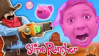 Gooey, Squishie Slime Monsters vs. FGTEEV Sheriff (Slime Rancher Farm Gameplay / Skit)